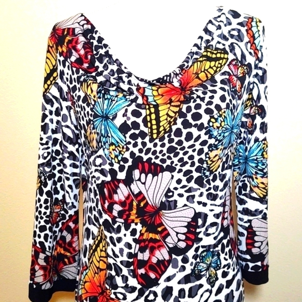 Monaco Nights Butterfly Dress
